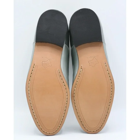 DIEPPA RESTREPO Joe Patent Leather Silver/Black Oxfords Brogues Women - Picture 12 of 15